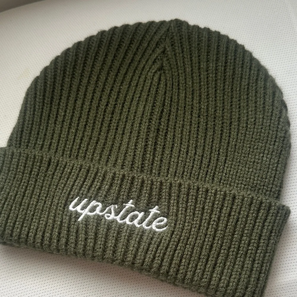 Port Authority Olive Knit Beanie - Picture 1 of 2